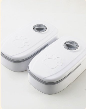 Automatic Pet Feeder Smart Food Dispenser For Cats Dogs Timer Stainless Steel Bowl Auto Dog Cat Pet Feeding Pets Supplies - Image 3