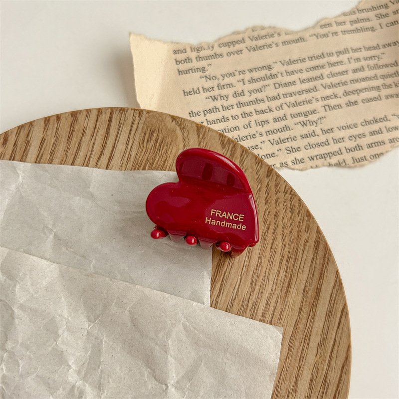 Love Small Jaw Back Hairpin Shark Clip - Image 5